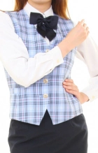 青チェック